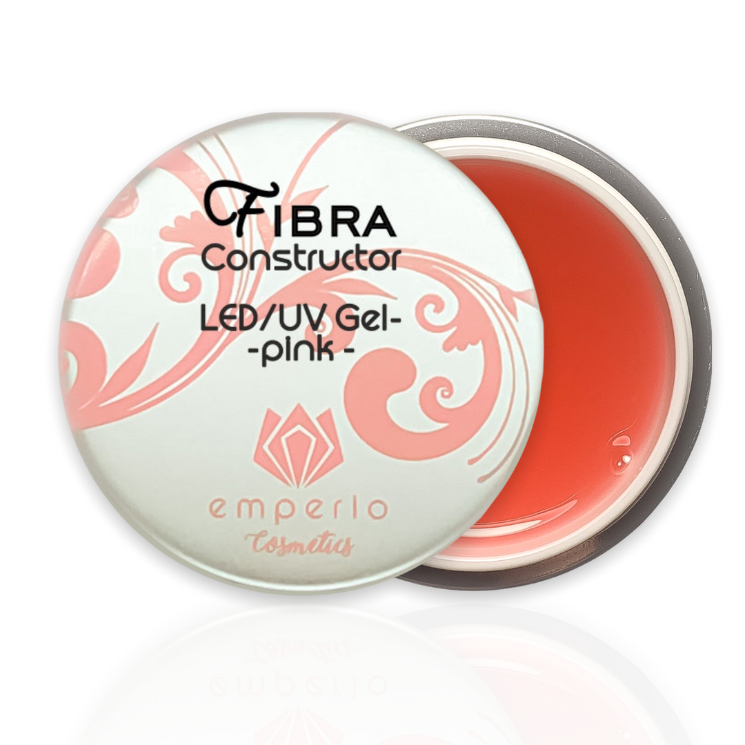 "FIBRA Constructor" LED/UV Fiberglas Modellier Gel -pink-
