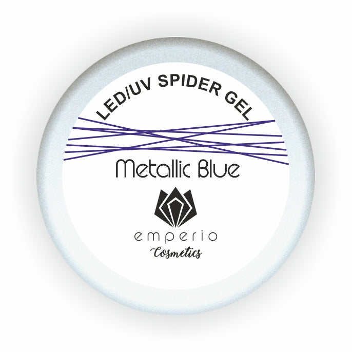 LED/UV Spider Gel „METALLIC BLUE“
