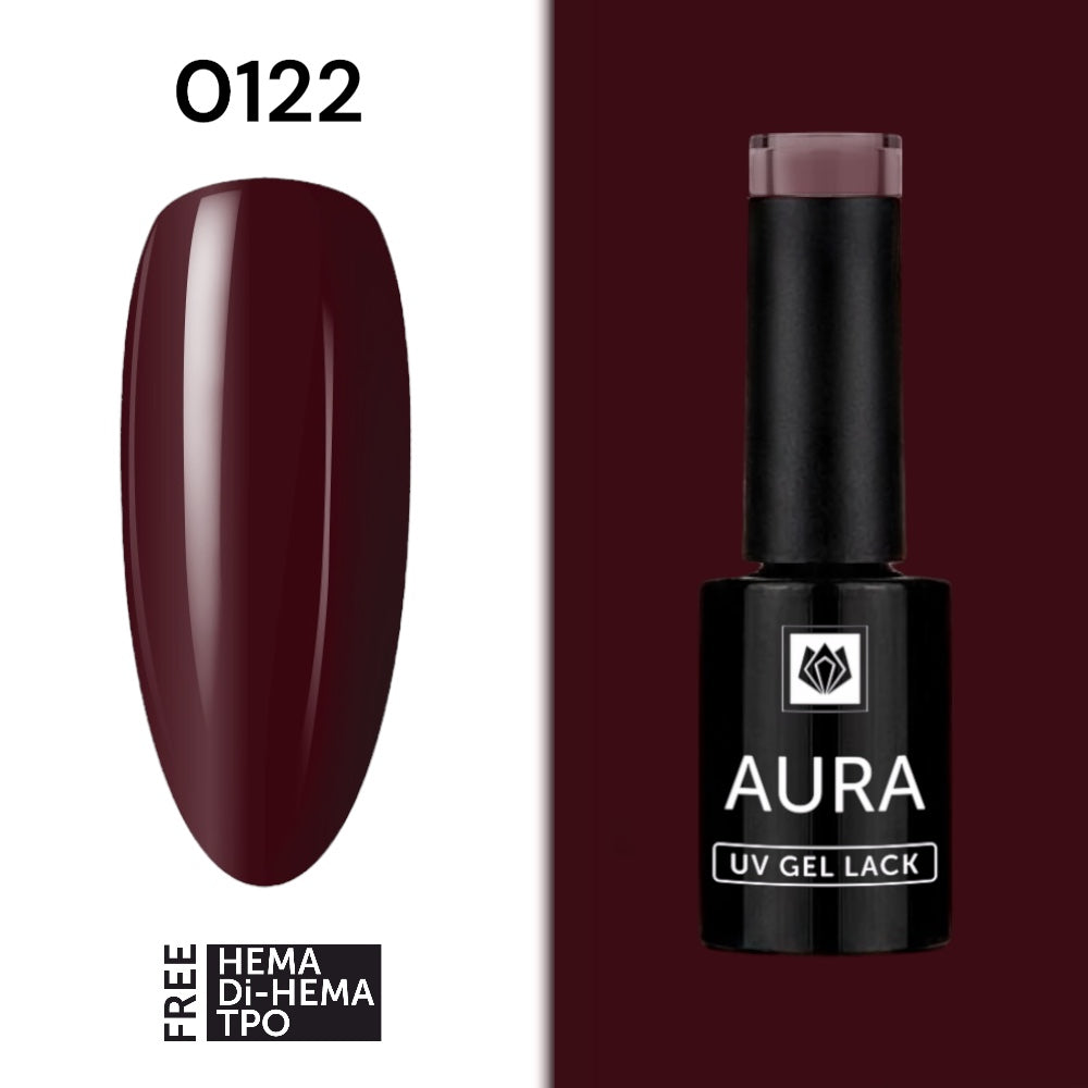 „AURA“ UV/LED GEL LACK 0122, HEMA/ Di-HEMA/TPO FREI, 5g