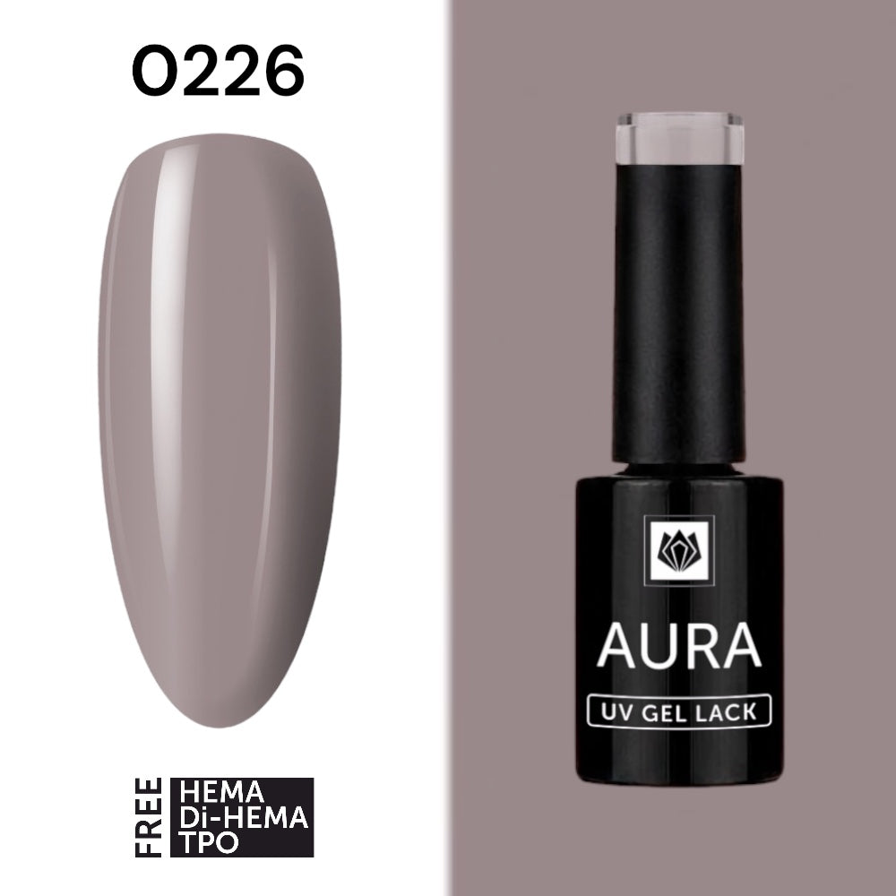 „AURA“ UV/LED GEL LACK 0226, HEMA/ Di-HEMA/TPO FREI, 5g