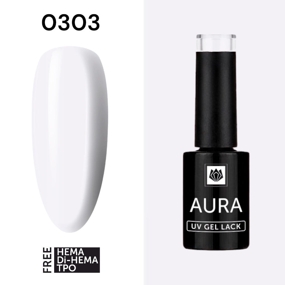 „AURA“ UV/LED GEL LACK 0303, HEMA/ Di-HEMA/TPO FREI, 5g