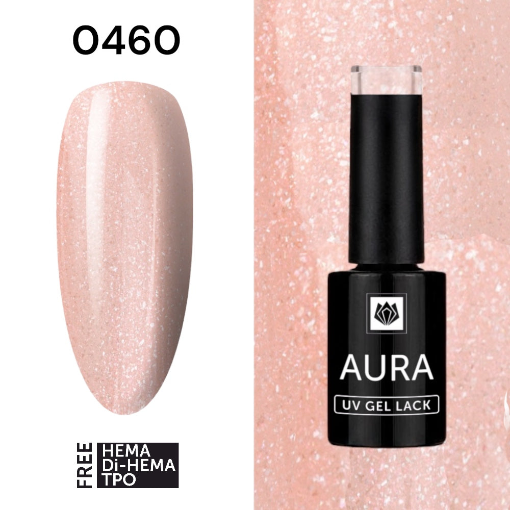 „AURA“ UV/LED GEL LACK 0460, HEMA/ Di-HEMA/TPO FREI, 5g