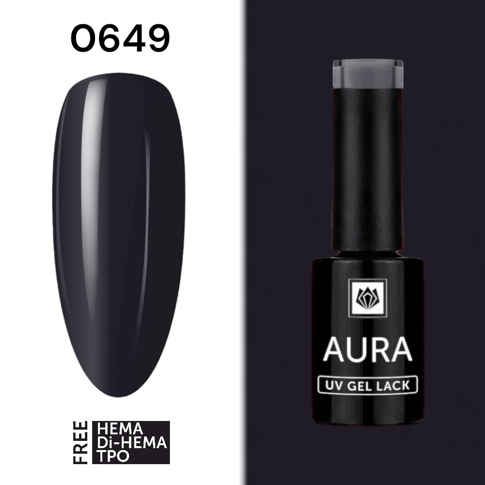„AURA“ UV/LED GEL LACK 0649, HEMA/ Di-HEMA/TPO FREI, 5g