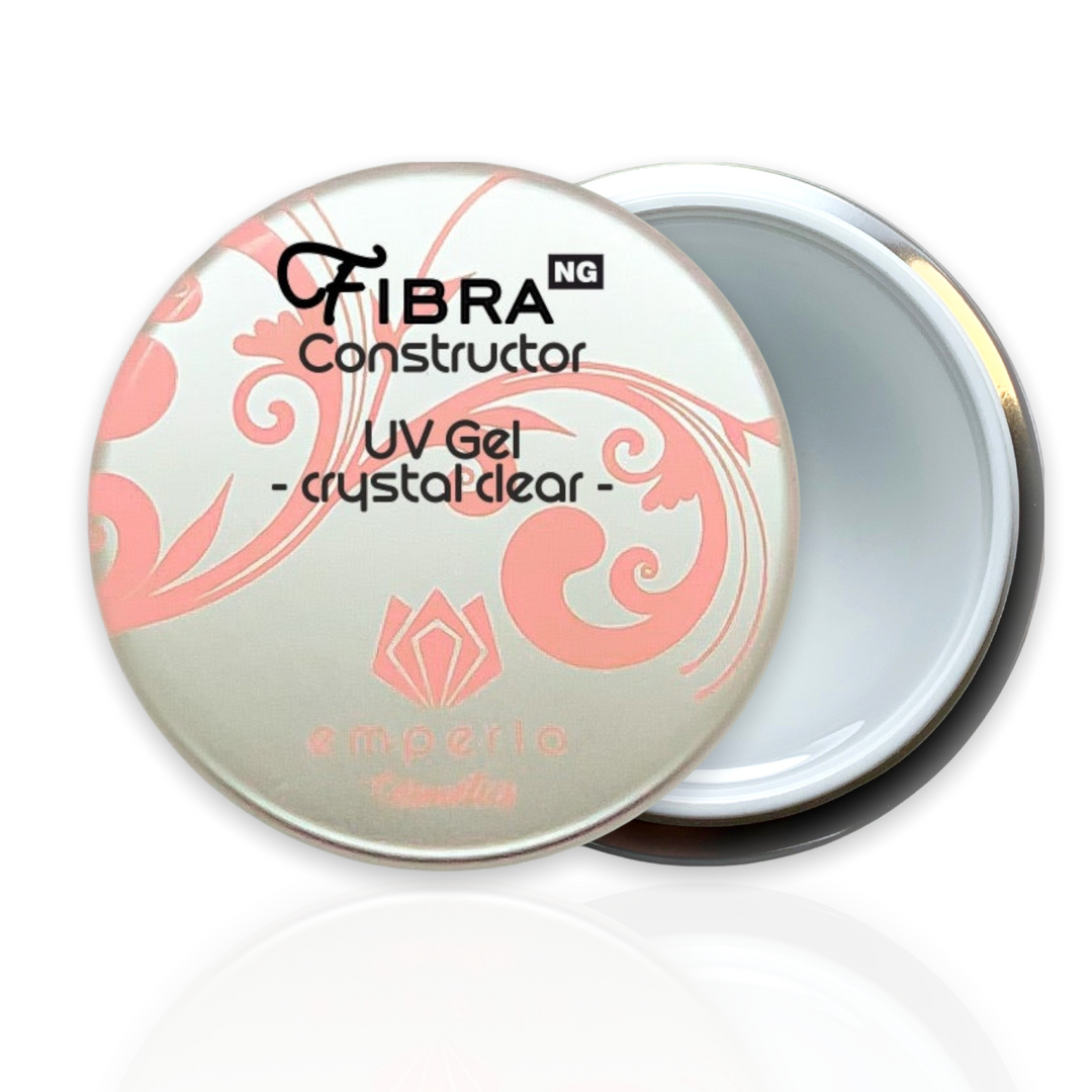 "FIBRA NG Constructor" UV Modellier Gel -crystal clear-