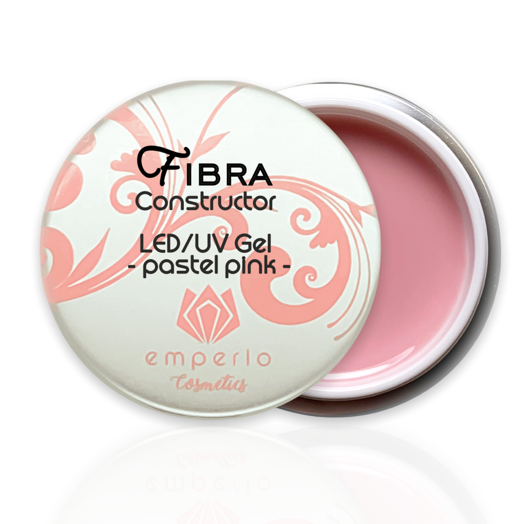 "FIBRA Constructor" LED/UV Fiberglas Modellier Gel -pastel pink-