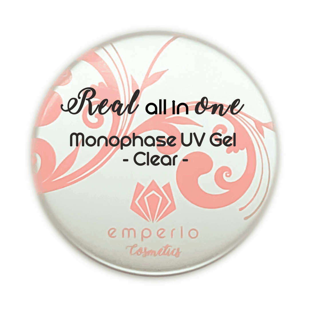 Emperio Cosmetics Monophase UV Gel „‚REAL all in ONE“ -clear- 15g